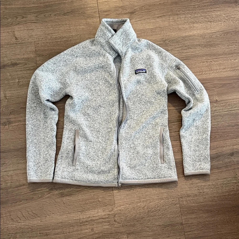 Patagonia Better Sweater Gray Full-Zip Fleece Jacket - Picture 1 of 13